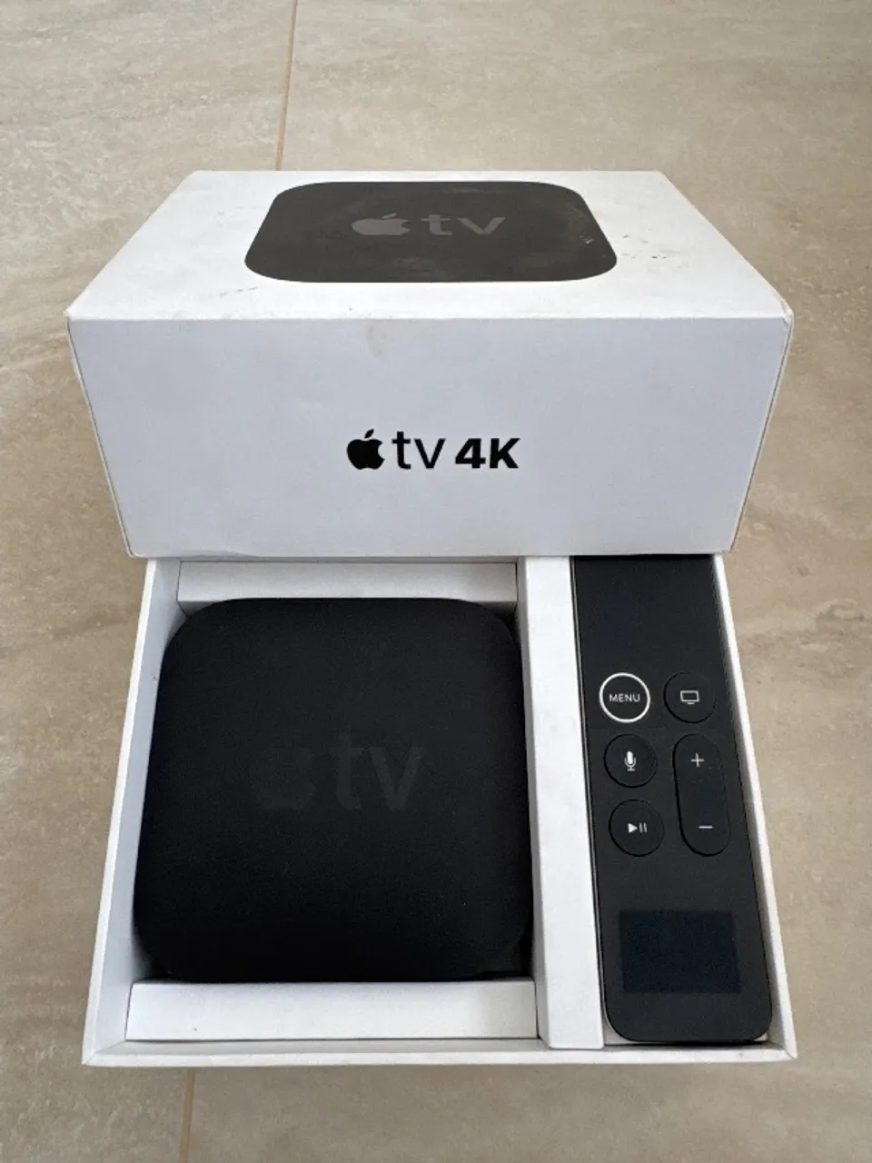 APPLE TV 4k com controle gamer
