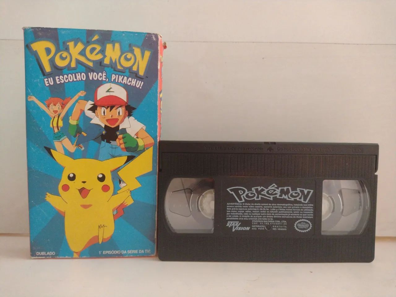 VHS Pokémon - Eu Escolho Você, Pikachu! - Foto 2