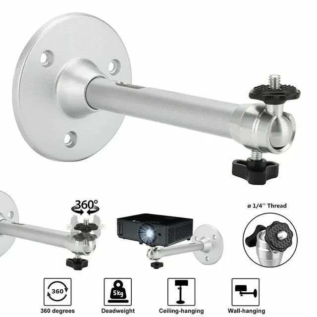 Suporte Universal para Projetor e - Teto/Parede - 360°