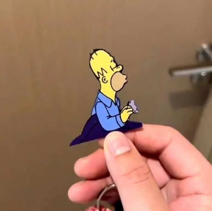 Chaveiro Simpsons Com Imã Bart e Lisa - Foto 3