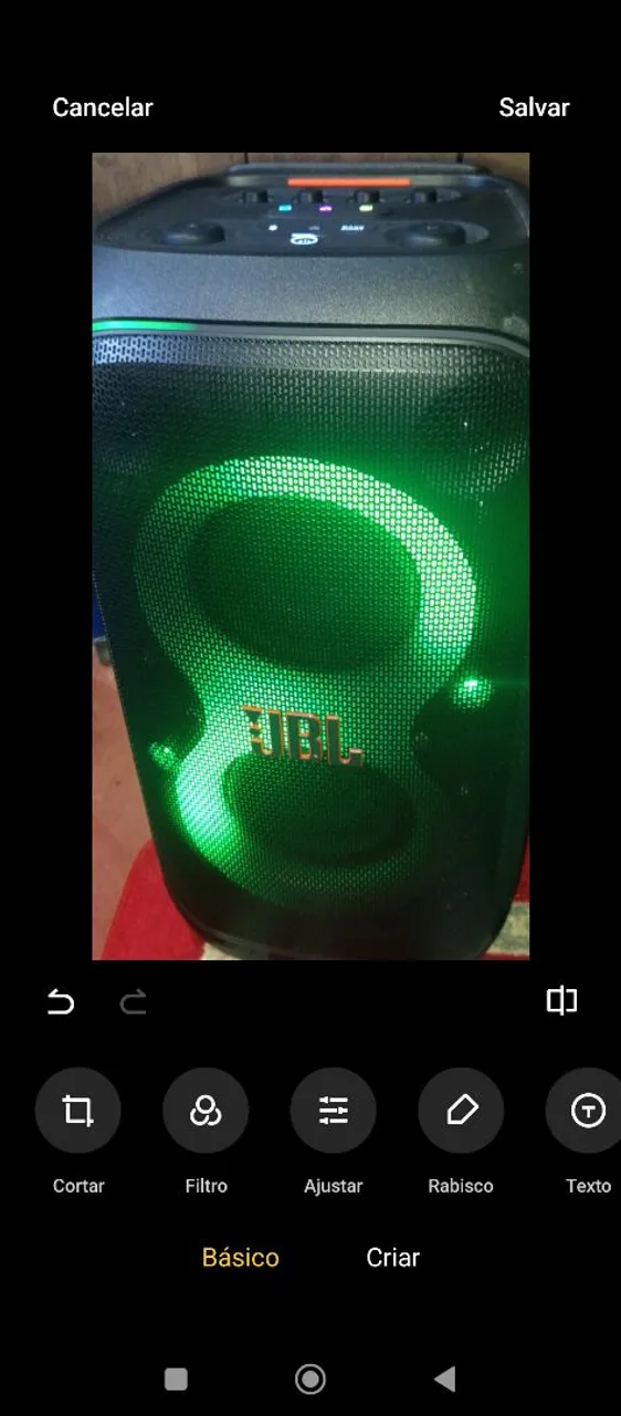 JBL 320 partybox stage