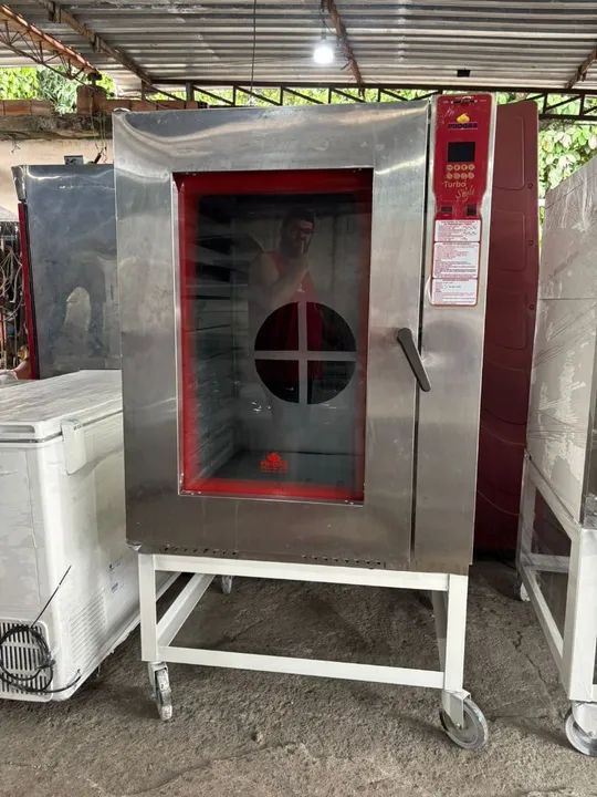 Forno 10 telas elétrico  Industrial Usado - Foto 3