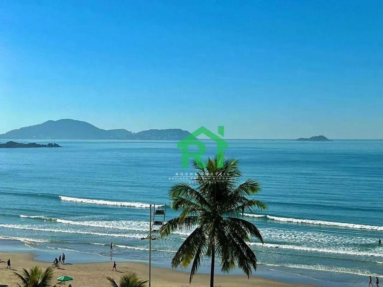 Apartamento Frente Mar, 3 dormitórios, 1 vaga, Jardim Astúrias - Guarujá/SP