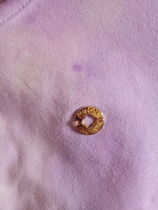 Conjunto Milon infantil de  Blusa Tie Dye e Calça Cinza, tam. 7 - Foto 3