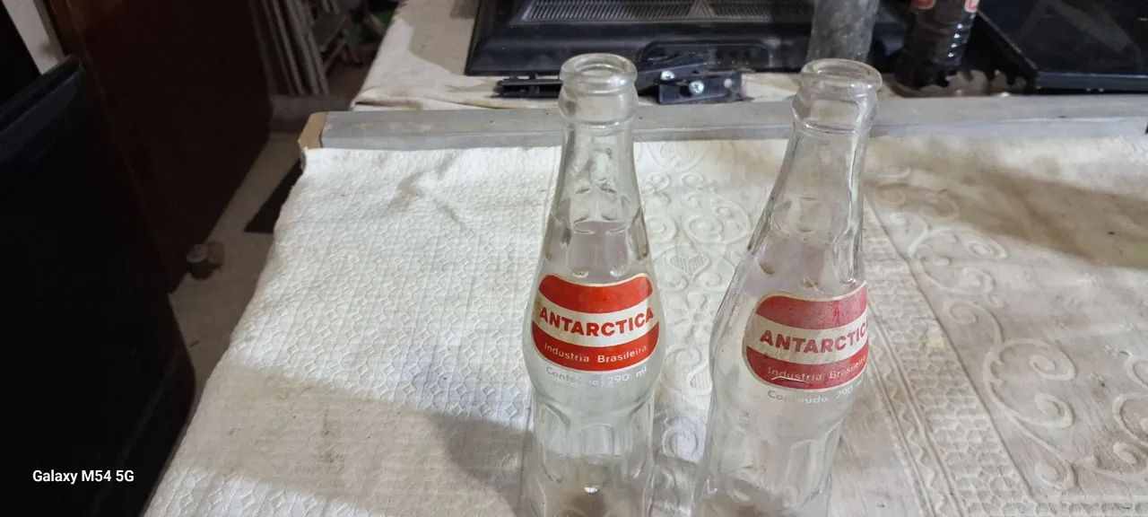 Garrafas de Vidro Antigas Antarctica valir unitario  - Foto 3
