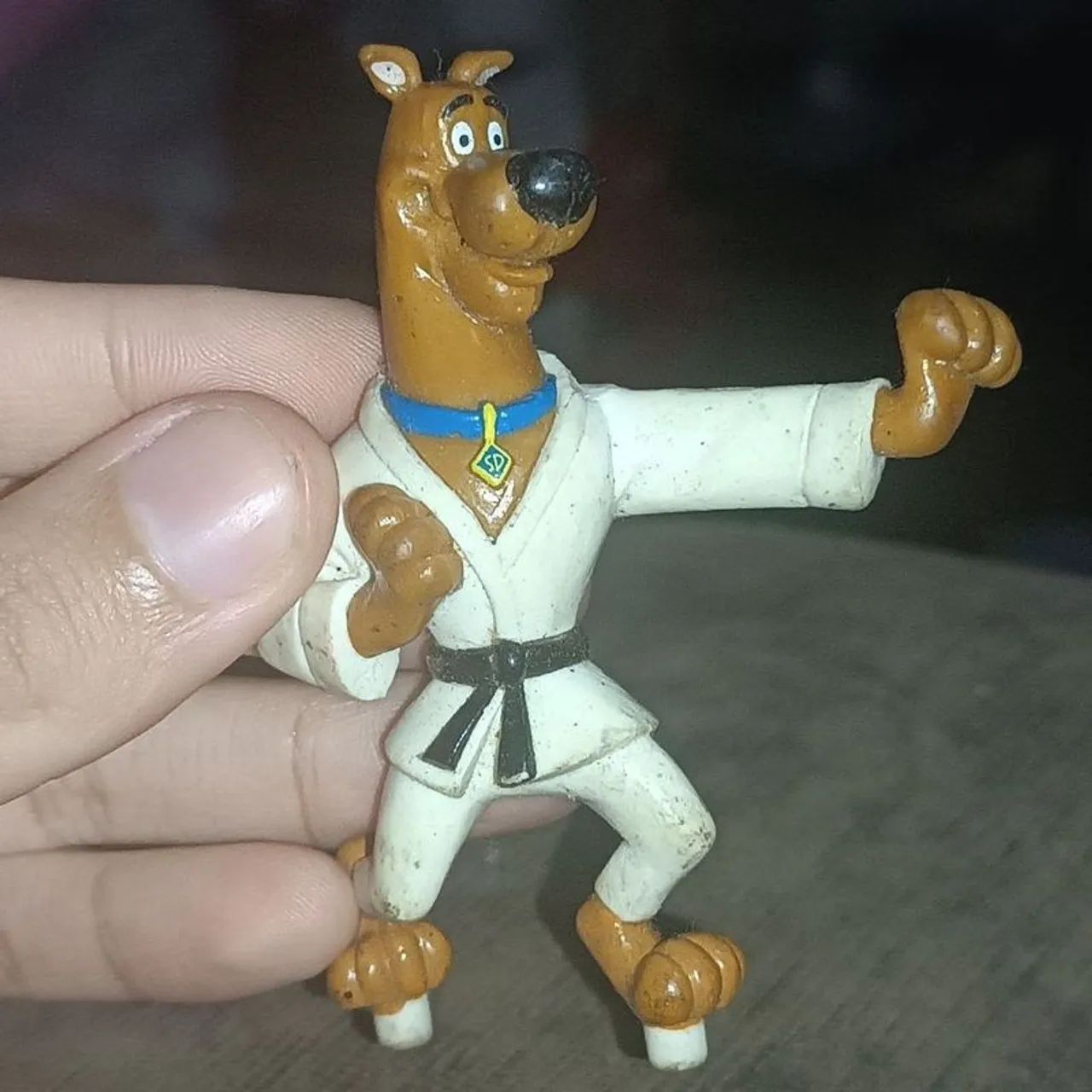 boneco bob's 2006 coleção olimpíadas scooby doo