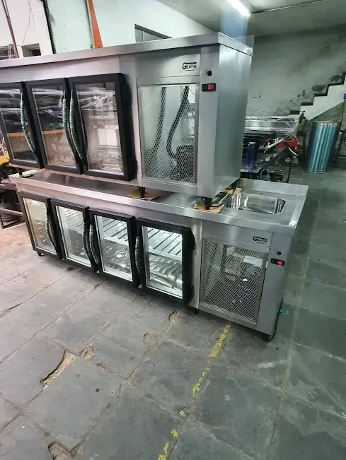 BALCÃO REFRIGERADO PORTA DE VIDRO