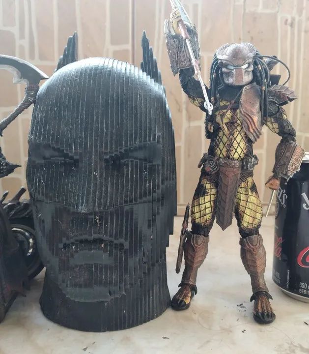 Busto mdf 3d - Batman<br><br> - Foto 5