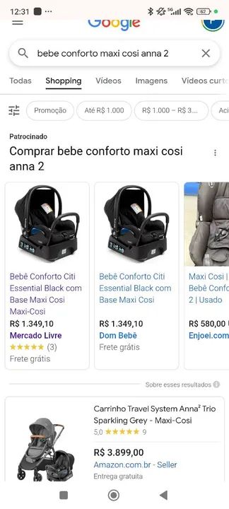 Cadeirinha de Carro Bebê - Bebê conforto Maxi Cosi Anna 2  - Foto 6