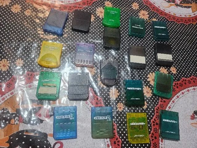memory card ps1 valor unitário 