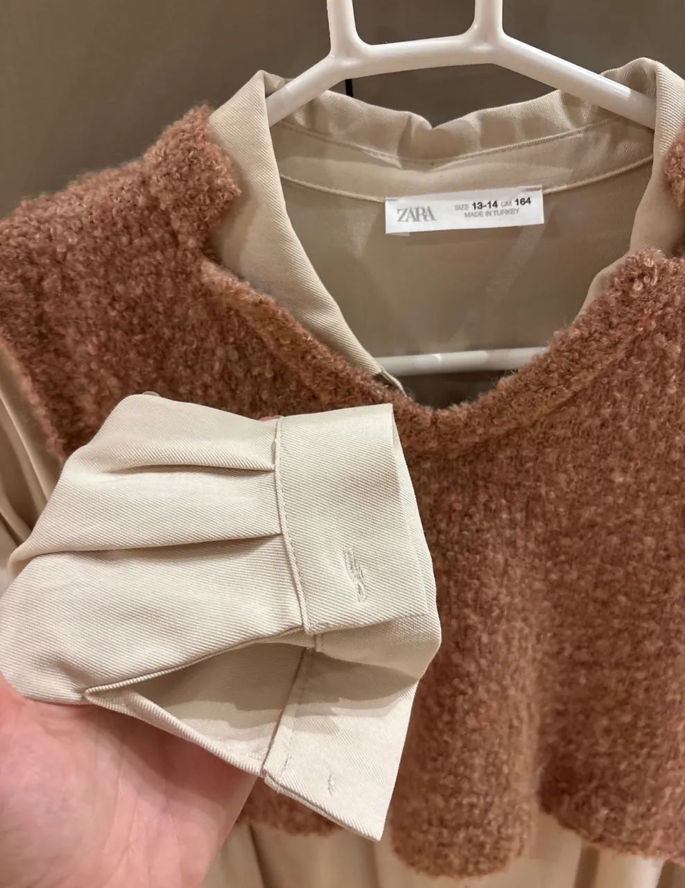 Conjunto vestido e colete Zara  - Foto 4