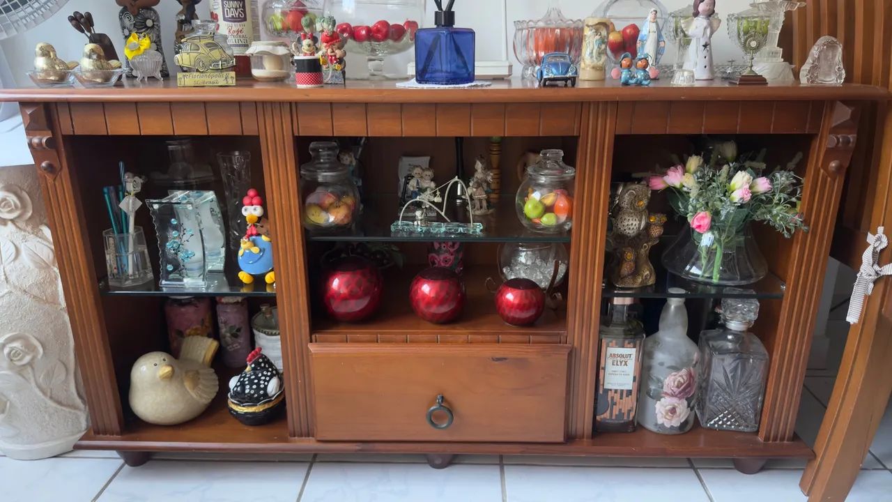 Rack de madeira maciça 