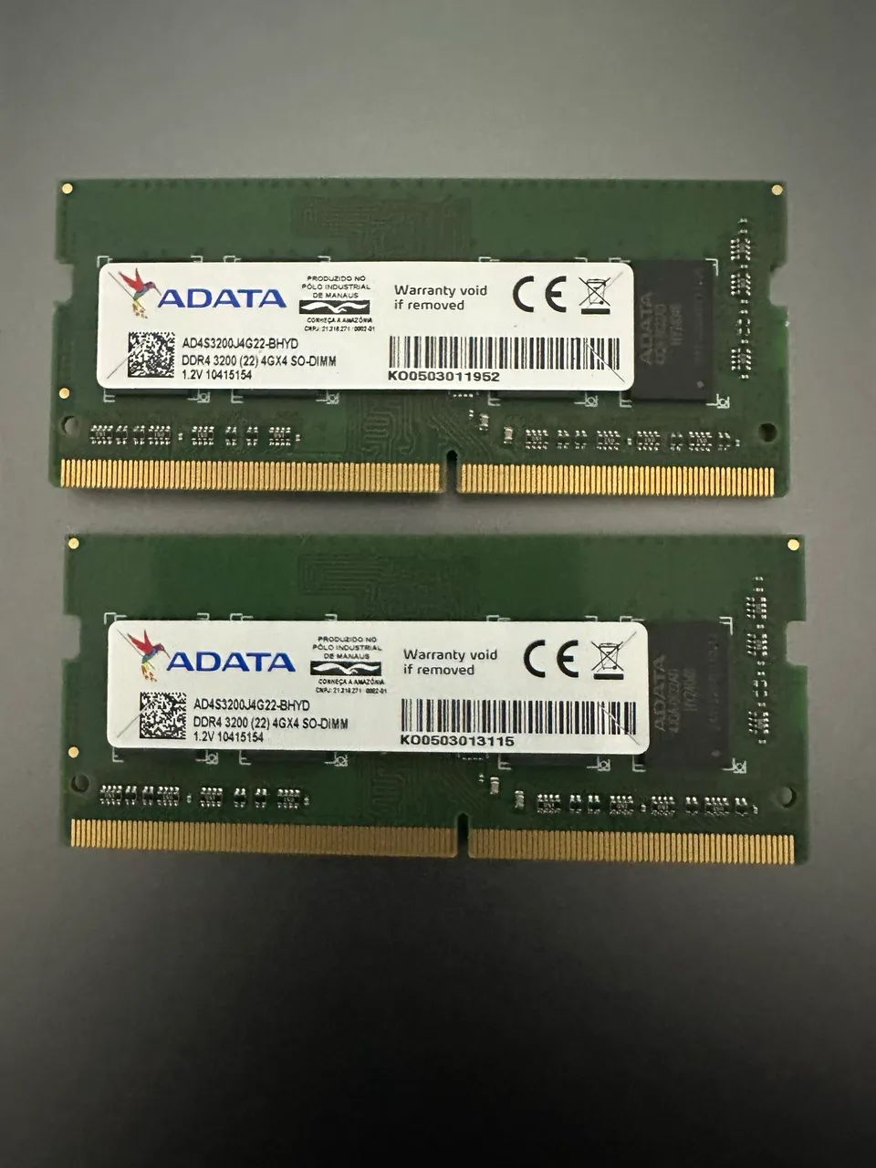 4gb DDR4 3200mhz Adata