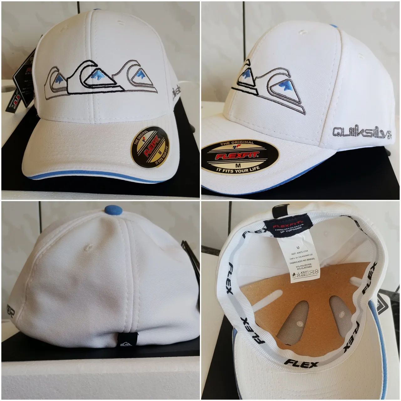 Boné Quiksilver flex fechado 