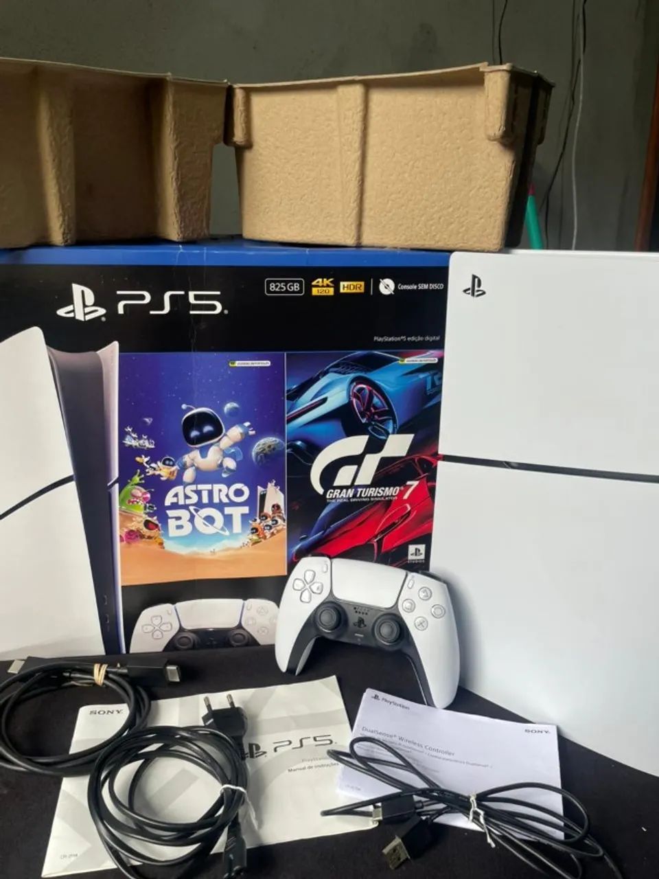PS5 SLIM DIGITAL ZERADO - Foto 4