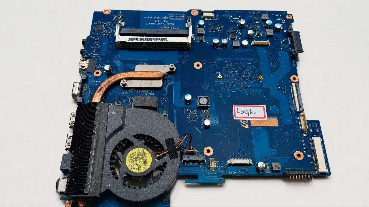 Placa-Mãe Samsung RV415L + AMD E-300 + Cooler + Wi-Fi