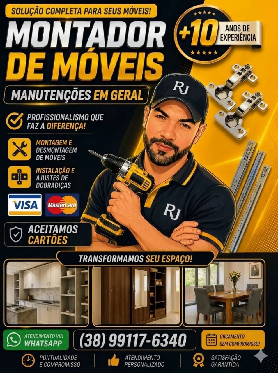 Montador de móveis Montes Claros MG 