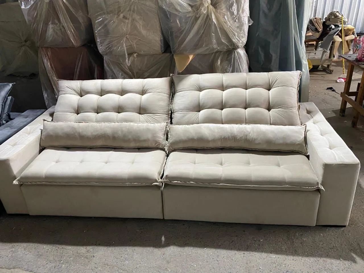 SOFÁ RETRÁTIL E RECLINÁVEL DIRETO DA FÁBRICA ! - Foto 4