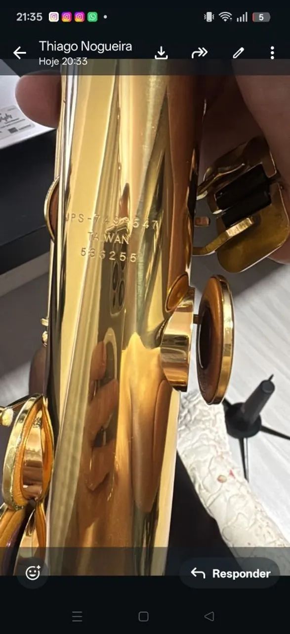 Sax soprano júpiter 749 - Instrumentos musicais - Conjunto