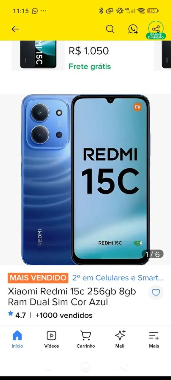 Vendo xiamoi redme 12c