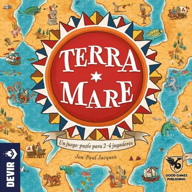 Terra Mare - Jogo de Tabuleiro | Lacrado