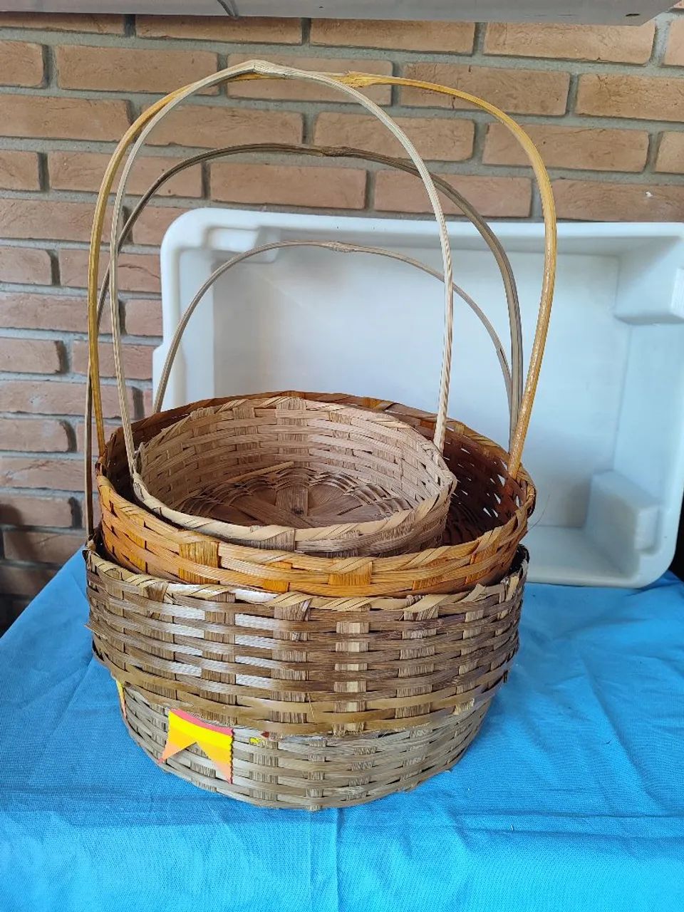 Cesta de vime - Foto 2