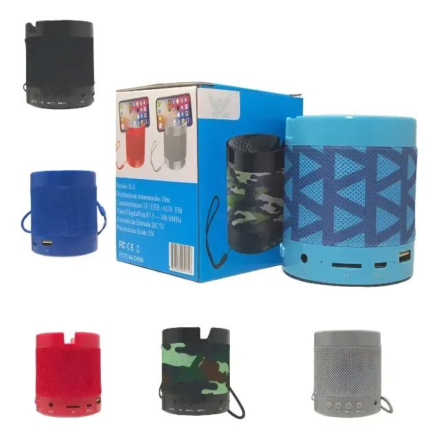 Caixa De Som Bluetooth Mp3 Usb Cartão Sd Q5