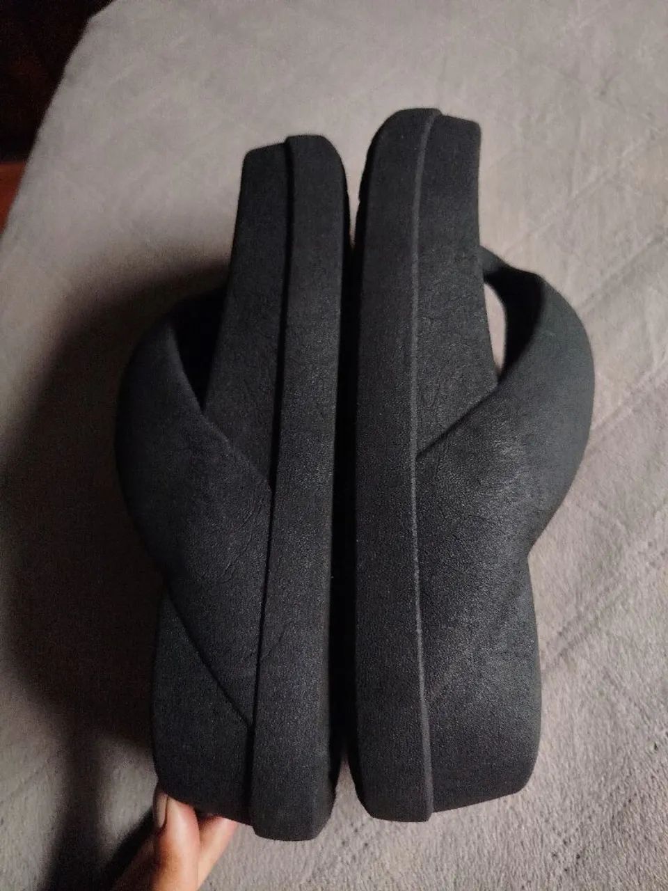 Chinelo nuvem preto 36/37 - Foto 3