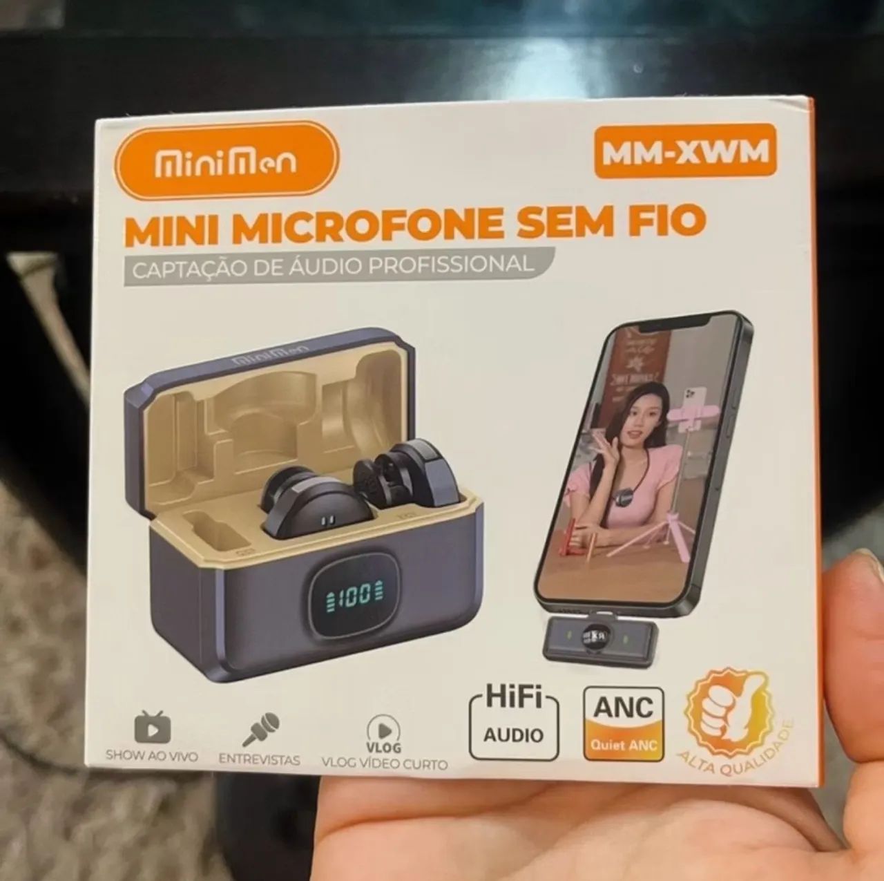 Microfone Lapela para Celular  - Foto 4