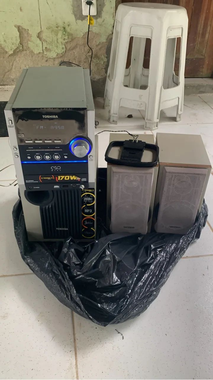 Rádio  e Cd 80 reais funcionando  - Foto 2