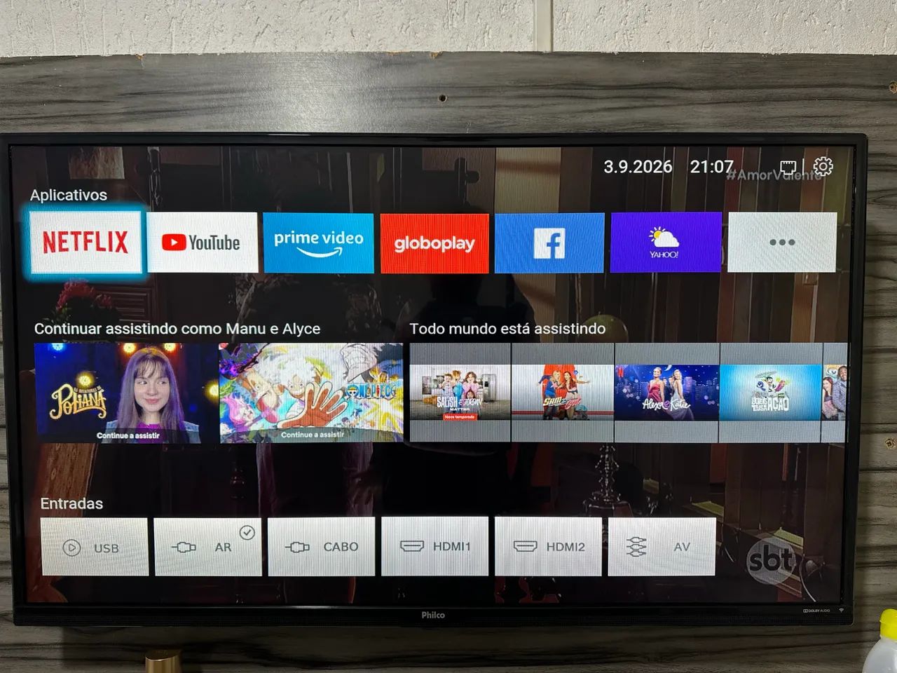 Tv philco smart 39