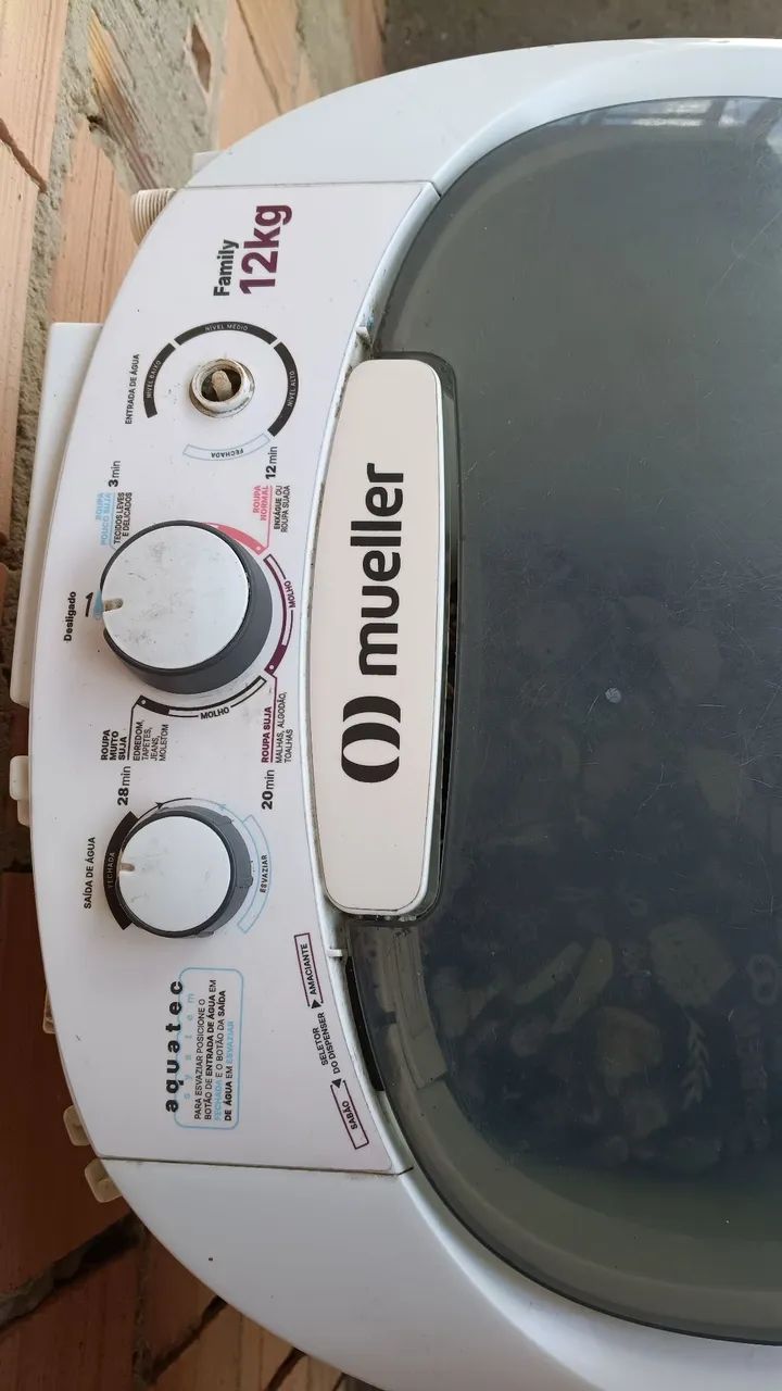 Máquina tanquinho de 12kg