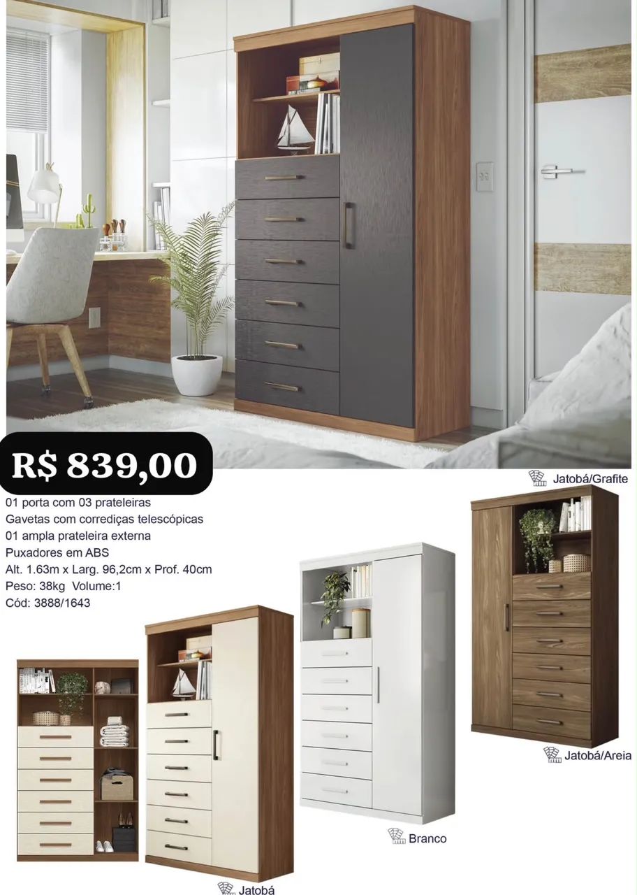 Cômoda Marabá 