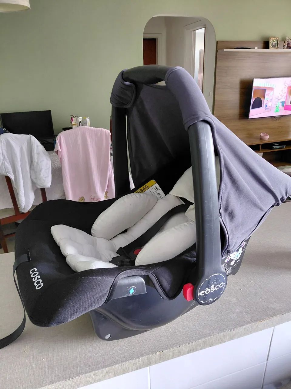 Bebê Conforto Cosco Preto SEM BASE - Foto 3