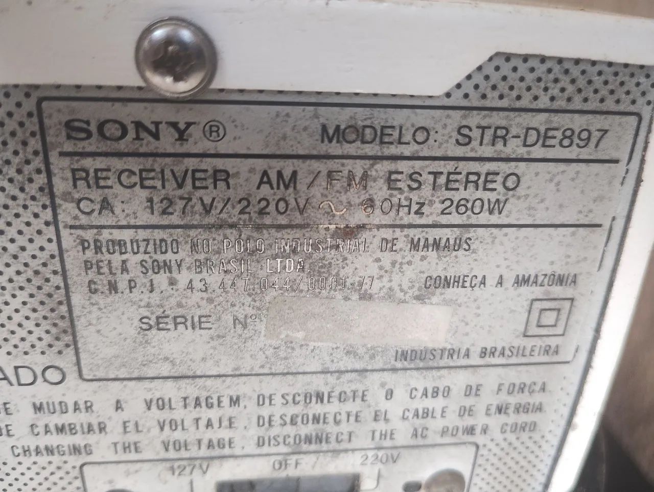Receiver estéreo Sony modelo str-de897 - Foto 3