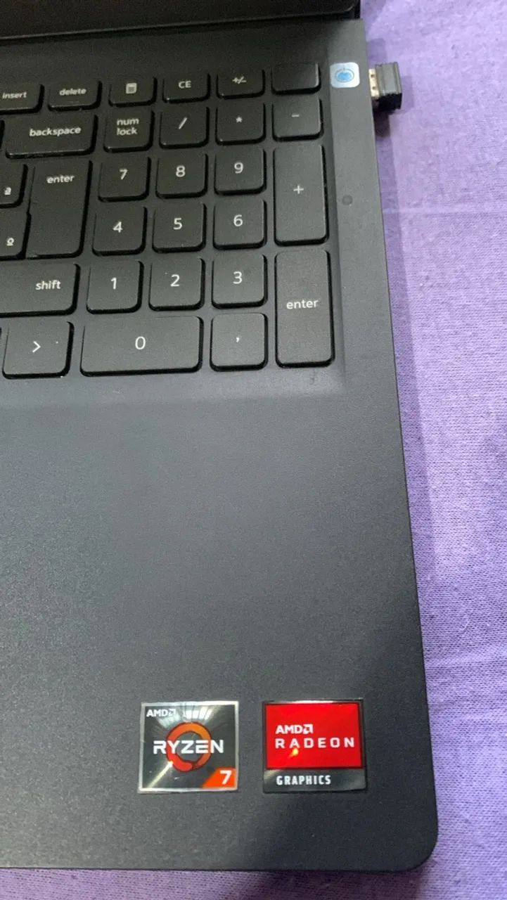 Notebook Dell / Ryzen 7 / 16GB RAM - Foto 4