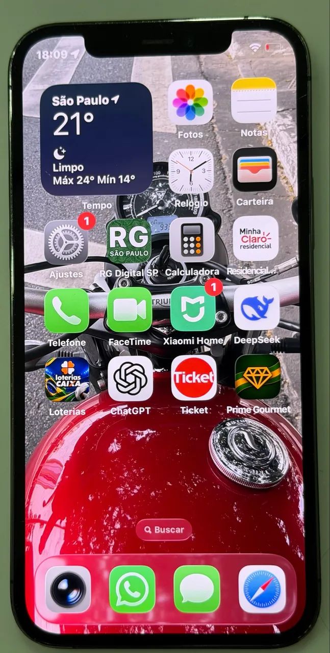 IPhone 12 Pro 256GB com nota fiscal  - Foto 2