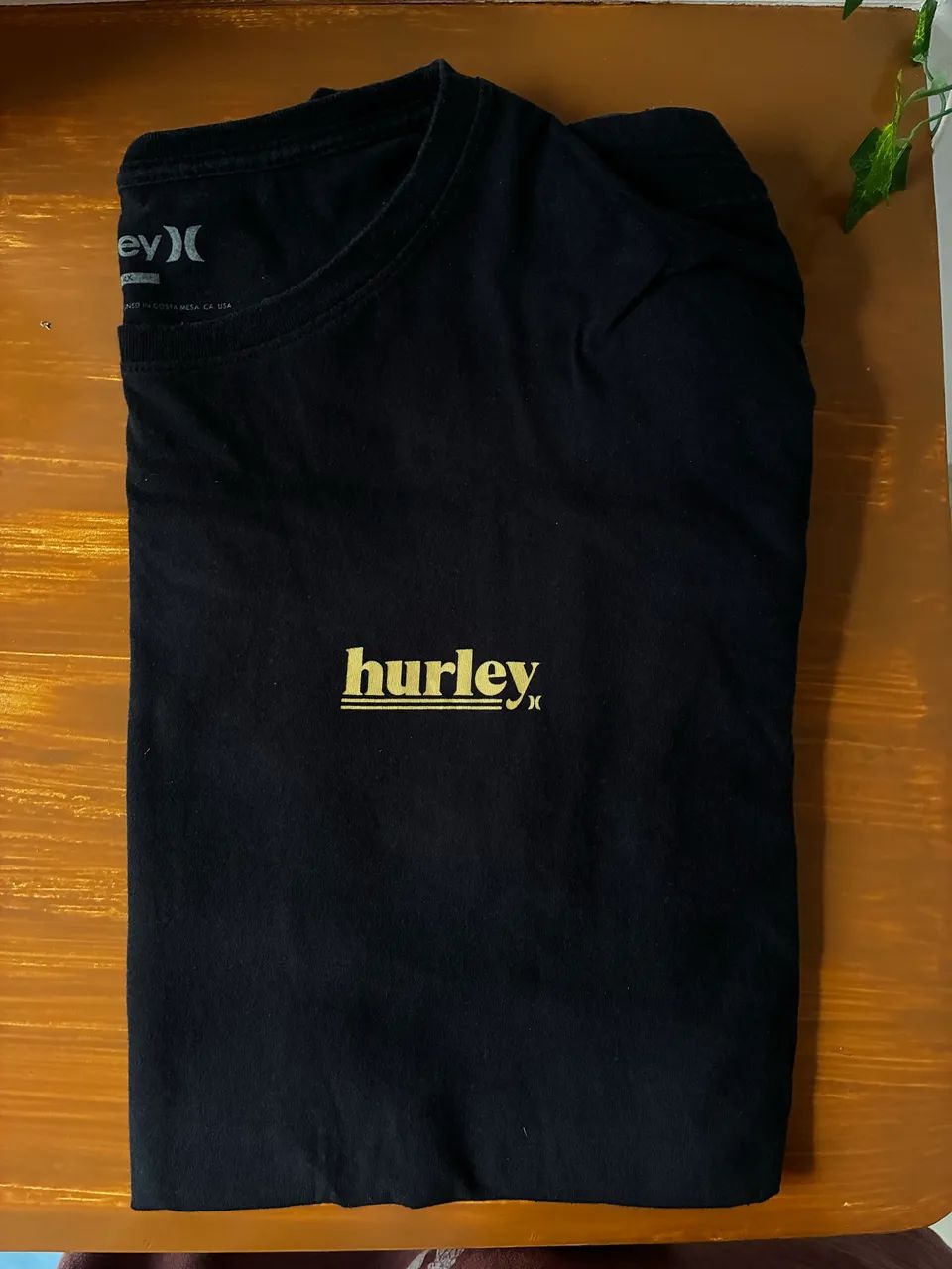 Blusa 4G Hurley preta