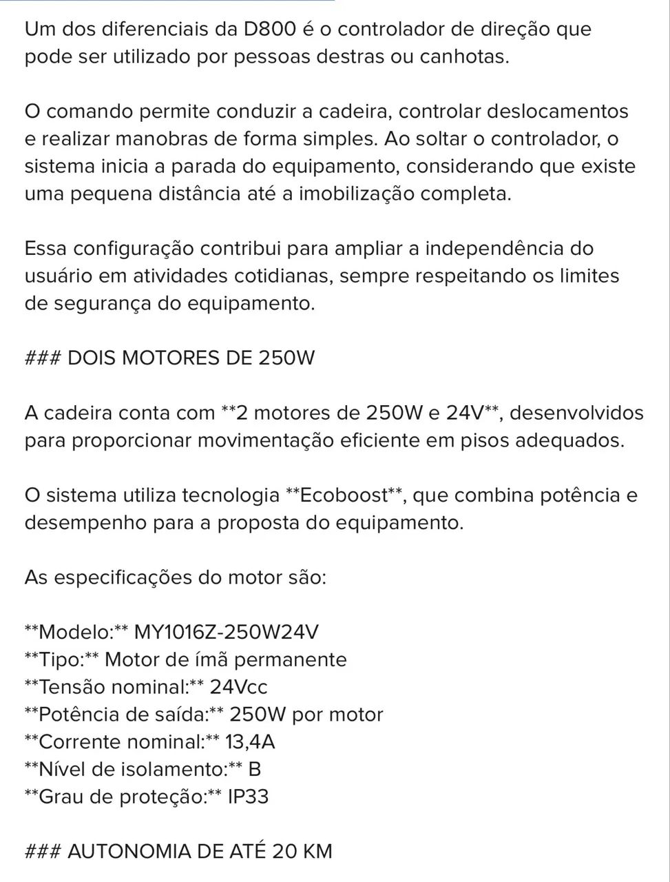 Cadeira de rodas motorizada  - Foto 4