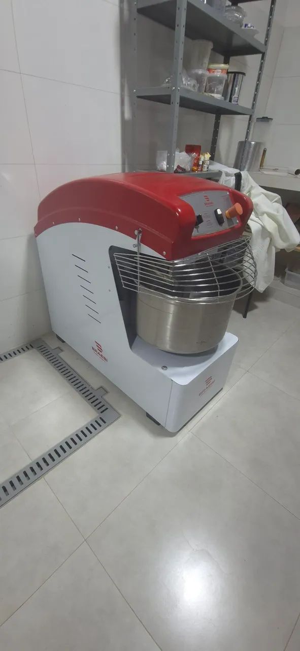 Amassadeira Espiral 25 kg AES-40/1 G3 220v Braesi - Foto 4