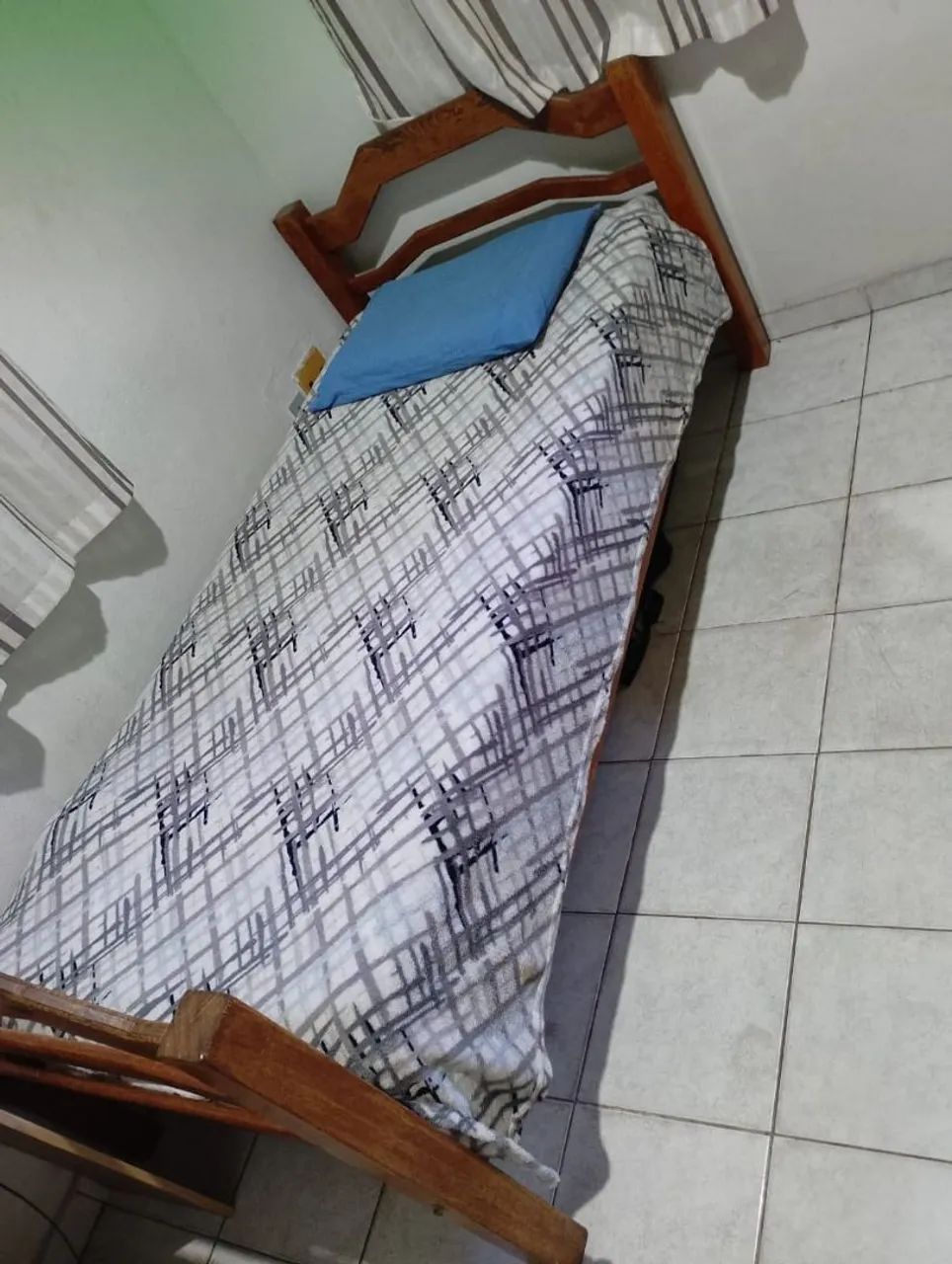 Cama de solteiro MADEIRA DE LEI (Sem colchão) - Foto 3