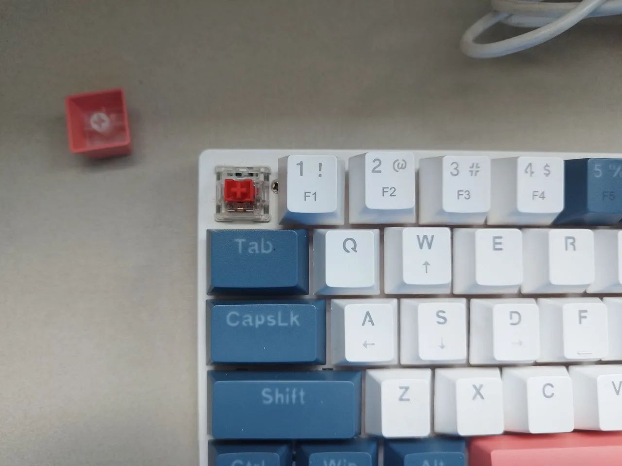 TECLADO MECÂNICO MACHENIKE k500-b61 - Foto 2