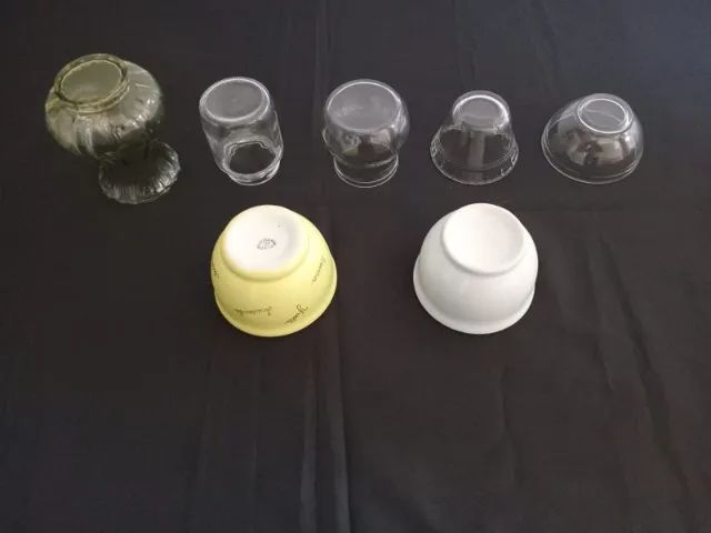 Potes em porcelana e vidros para pintura - Foto 4