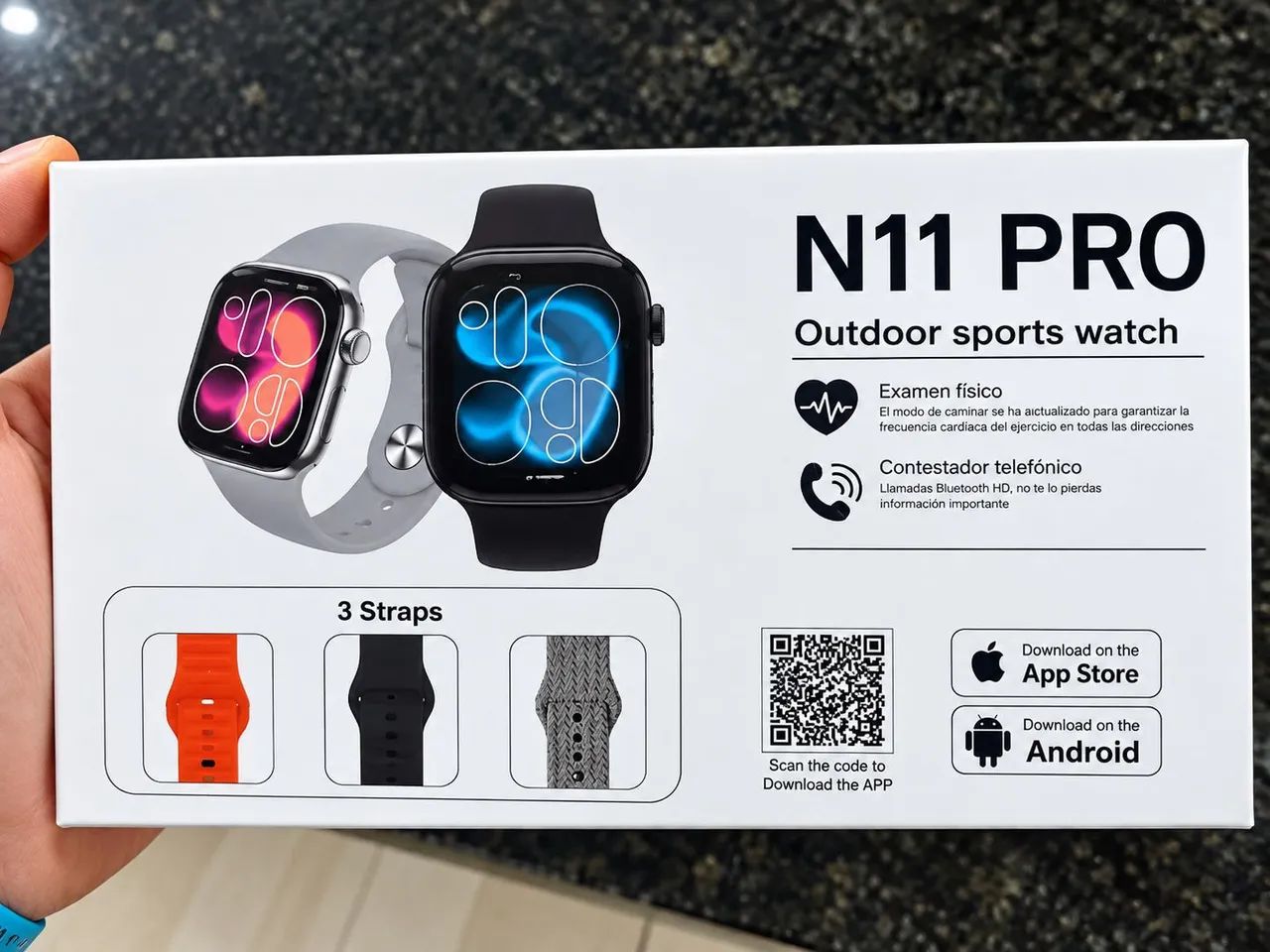 Relógio inteligente Smartwatch N11-PRO  - Foto 3