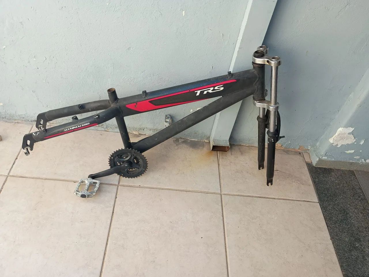 Quadro bicicleta alumínio 