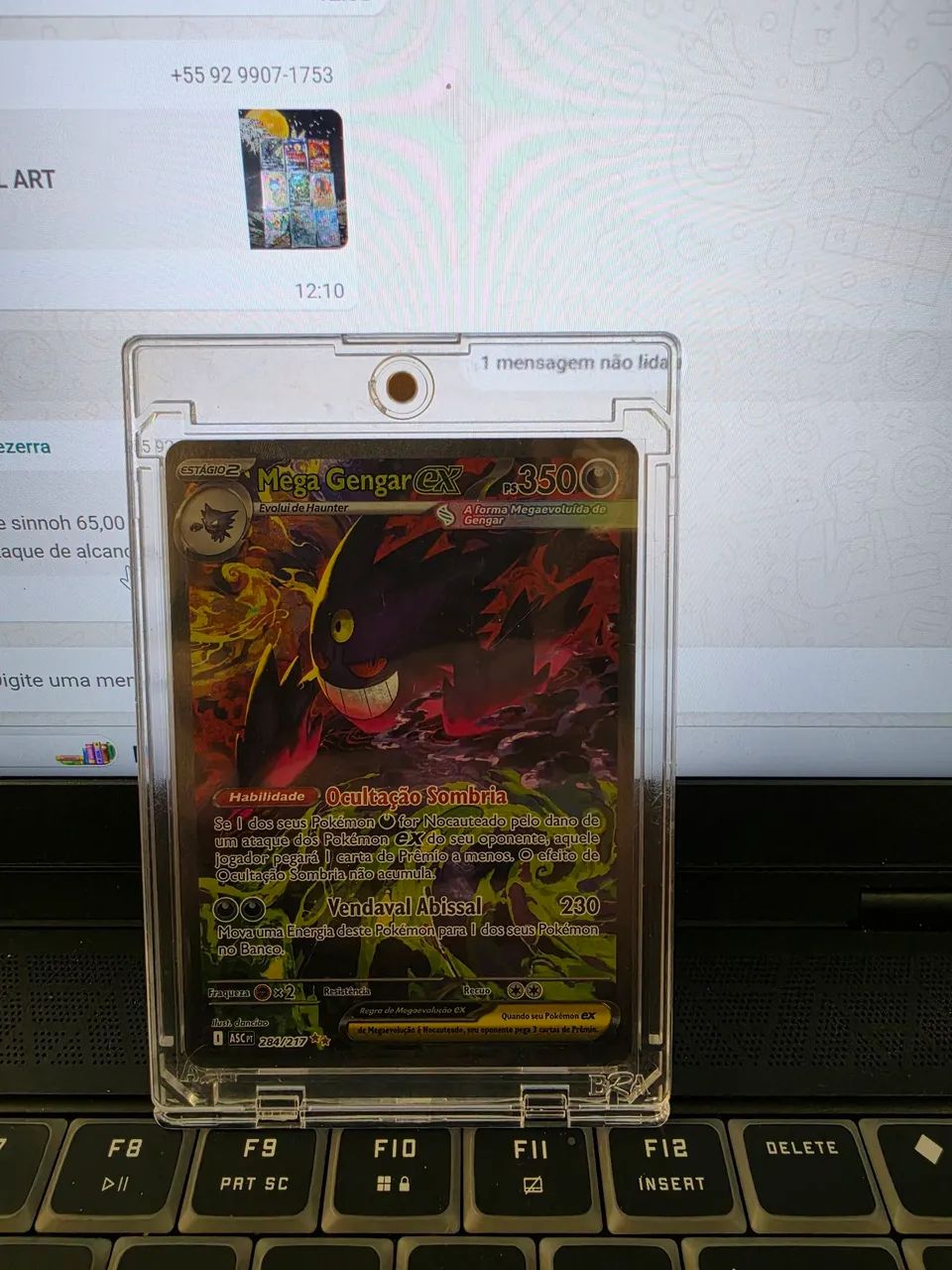 Cartas pokemon pikachu gengar dragonite venosaur - Foto 2