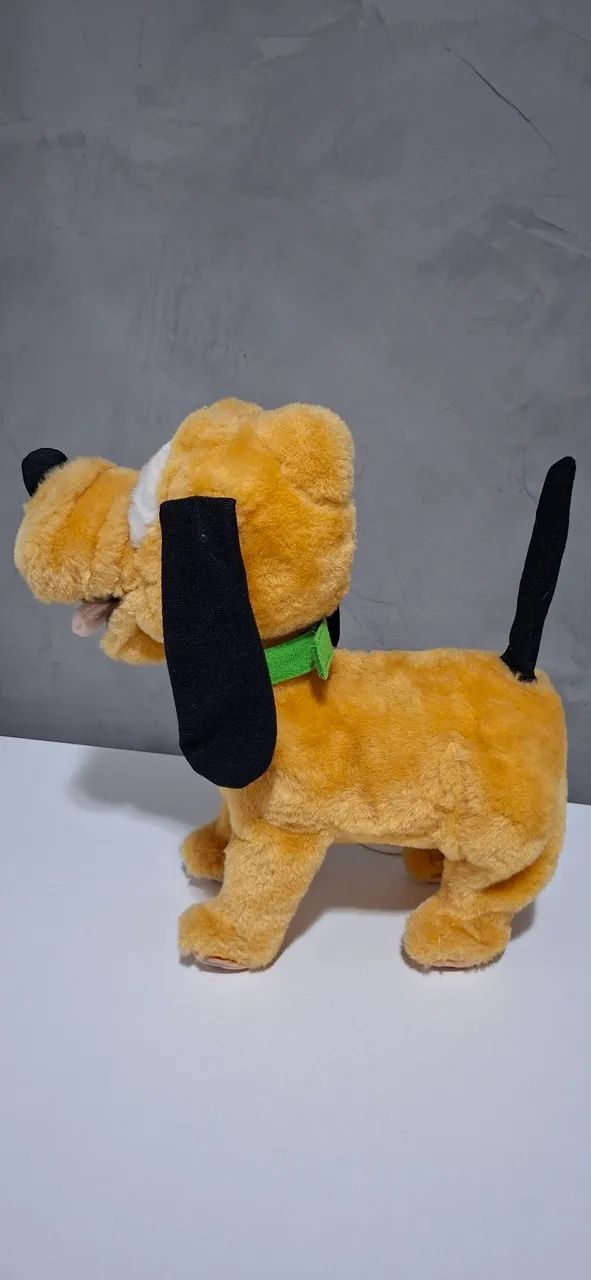 Cão Pluto Interativo Com Comando Sonoro Long Jump - Com 3 Apitos Originais - Foto 2