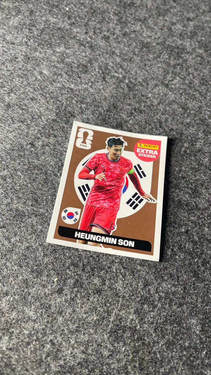Heungmin Son Bronze - Figurinha da Copa 2026 - Panini