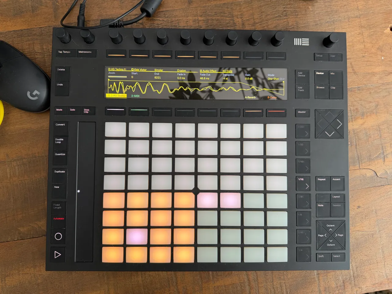 Controlador Ableton Push 2 + Live Intro - Instrumentos musicais