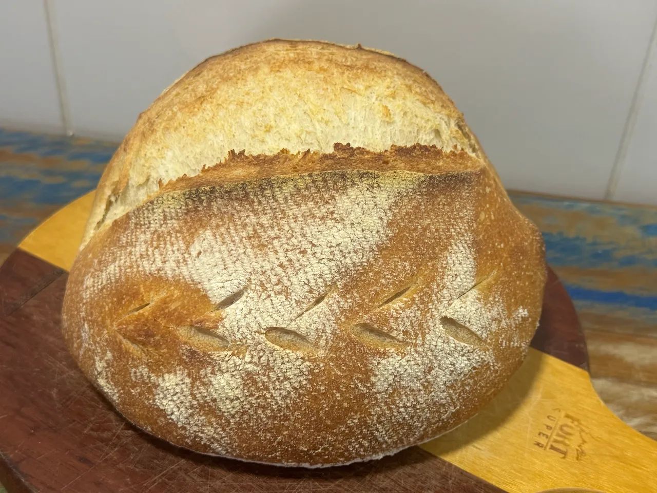 Pães de fermentação natural
